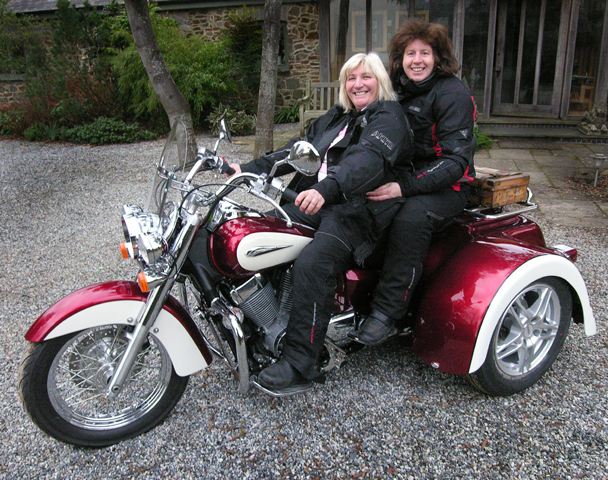 1985 Honda shadow trike #6