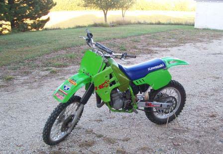 kawasaki 200cc. Kawasaki 200cc Dirt Bike