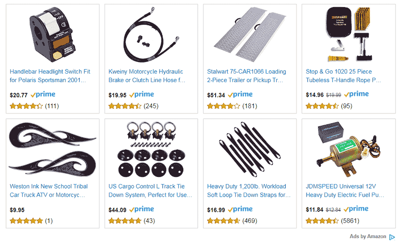 Amazon bike and quad parts