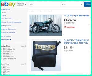 cheap Bonneville parts