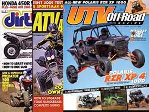 UTV and ATV magazines