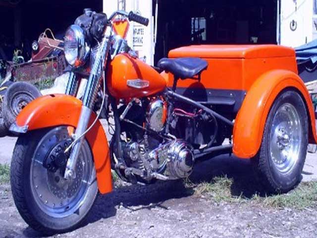 1947 Harley Servicar trike
