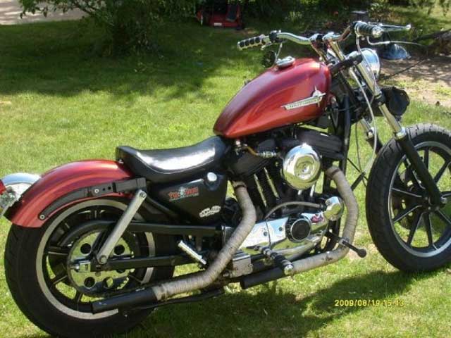 1988 red Sportster