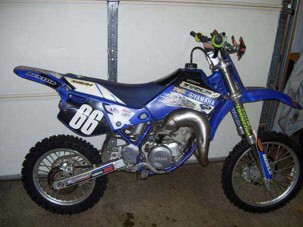 2000 YZ 80 race bike