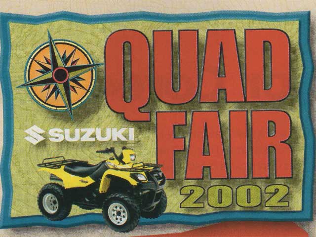 2002 Suzuki quad fair
