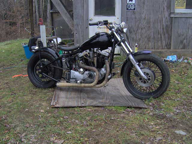 81 XLH motorcycle