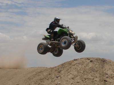 Arctic Cat ATV jump