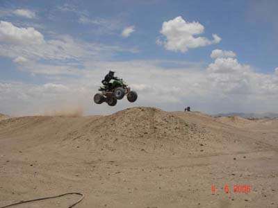 Arctic Cat ATV stunts