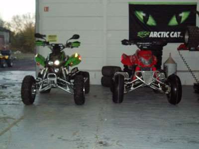 Arctic Cat DVX ATVs