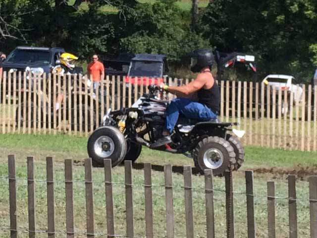 Banshee 4 wheeler racing