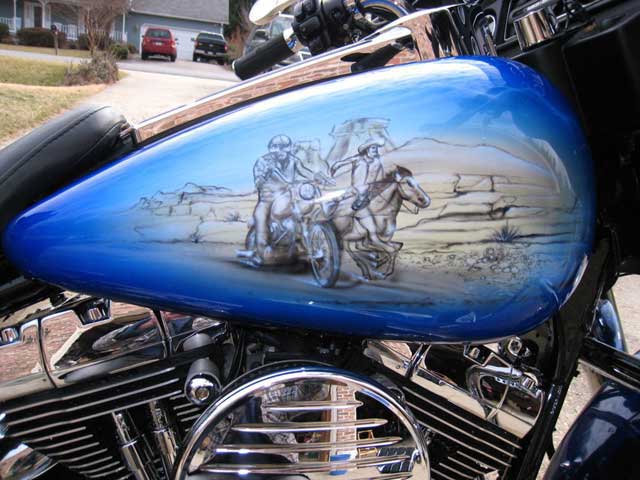 ghost rider tank art