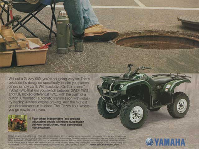 Grizzly 660 quad ad