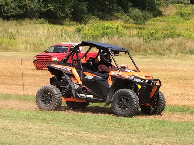 RZR side by side ATV