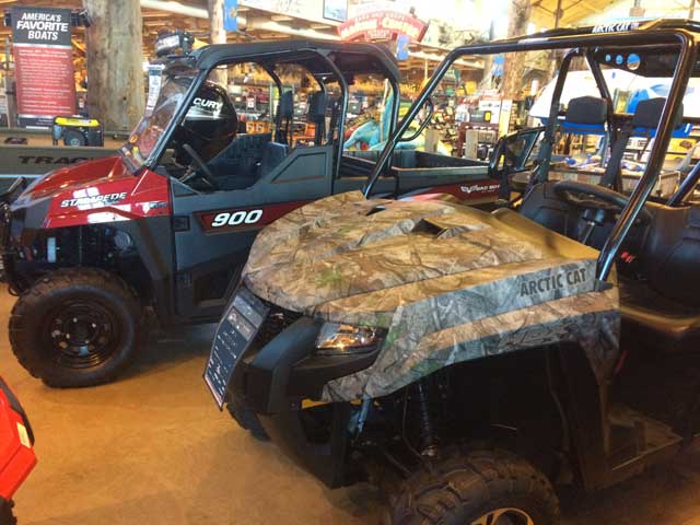 Textron side by side ATVs